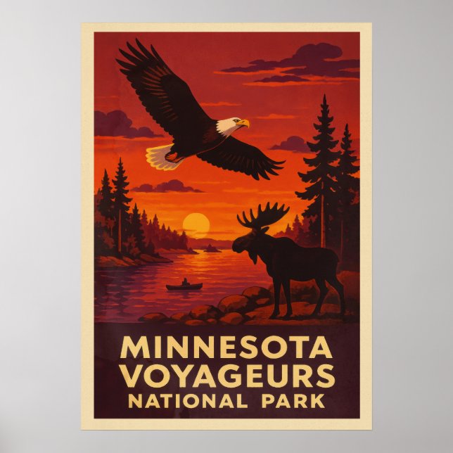 Minnesota Voyageurs National Park V02 Poster (Front)