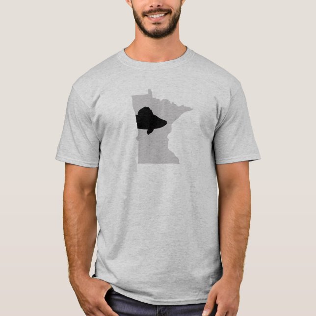 Minnesota Walleye Silhouette T-Shirt (Front)