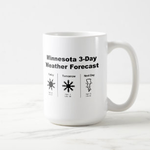 Minnesota Weather Forecast Coffee Mug