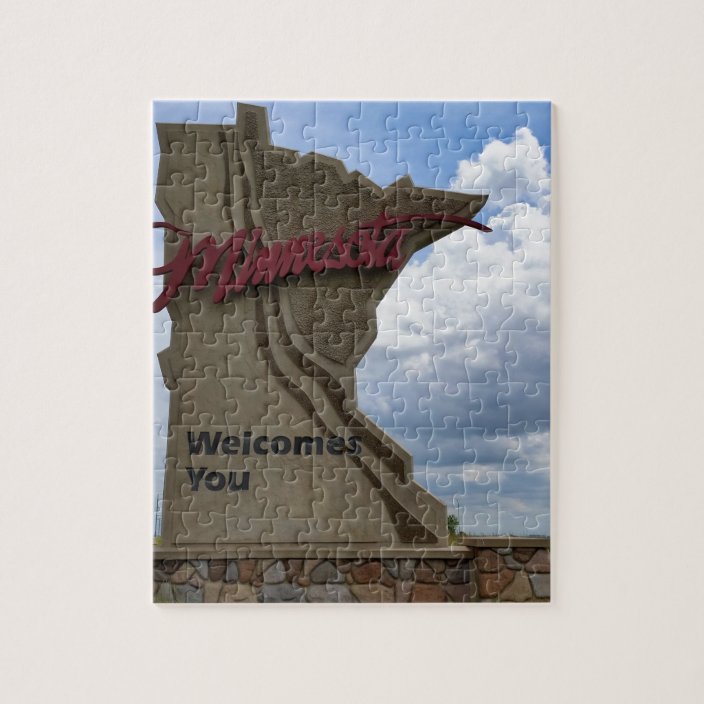 Minnesota You Jigsaw Puzzle Zazzle.co.uk