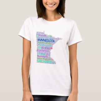Minnesota Word Cloud T-Shirt