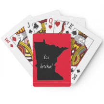 Minnesota You Betcha Playing Cards
