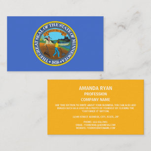 Minnesotan Seal, Seal of Minnesota Business Card