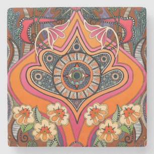 MINNIE henna Stone Coaster