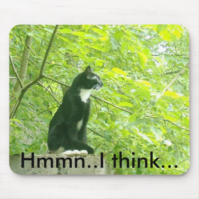 Minnie_I think_mousepad Mouse Mat (Front)