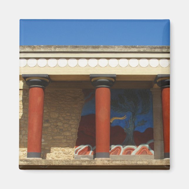Minoan Palace of Knossos Magnet (Front)