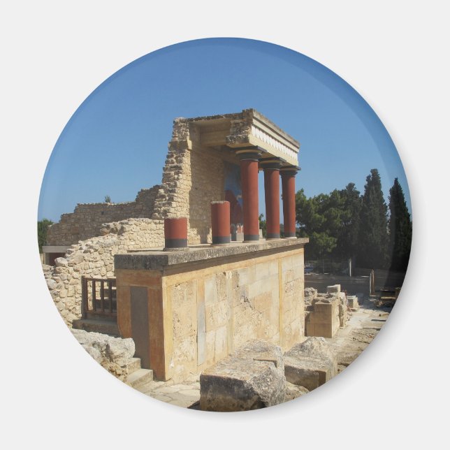 Minoan Palace of Knossos Magnet (Front)