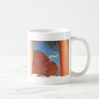 Minoan Palace of Knossos RED BULL Coffee Mug