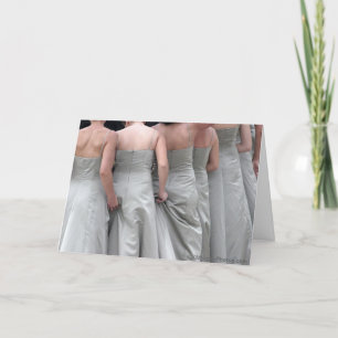 "Minor Adjustments" Bridesmaid Thank You Cards