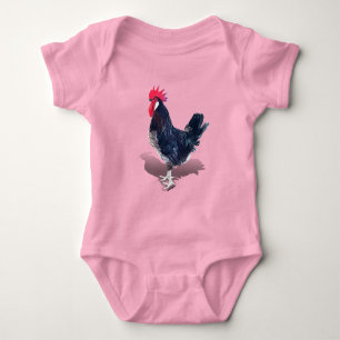 Minorca Rooster Baby Bodysuit