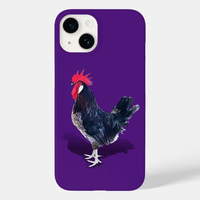 Minorca Rooster Case-Mate iPhone Case (Back)