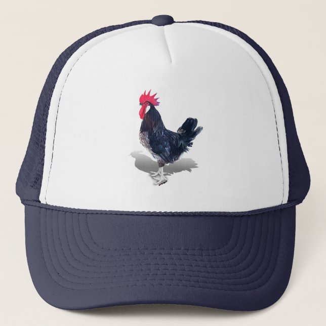 Minorca Rooster Trucker Hat (Front)