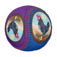 Minorca Rooster Vintage Oval