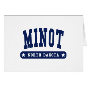 Minot North Dakota College Style tee shirts