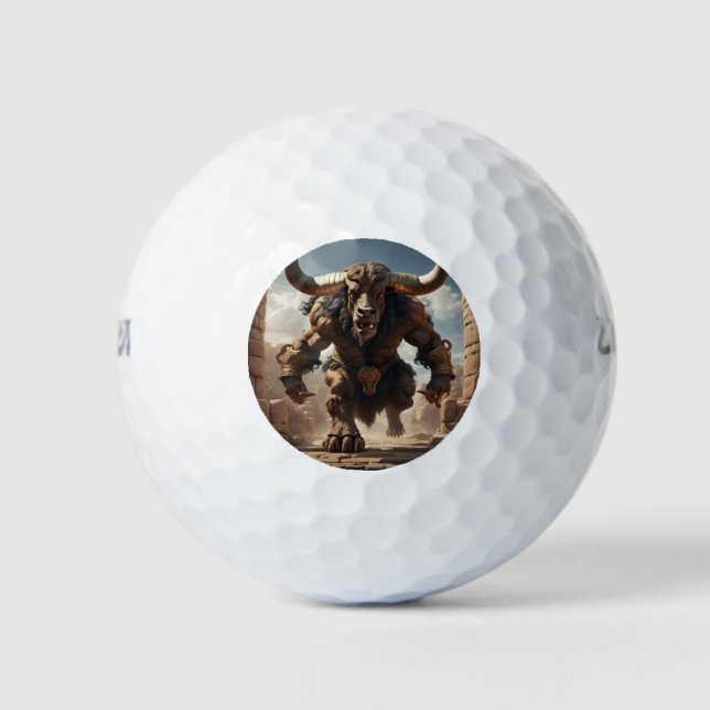 Minotaur Golf Balls (Front)