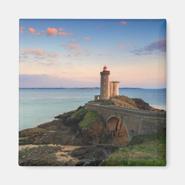 Minou Lighthouse in France Magnet (Front)