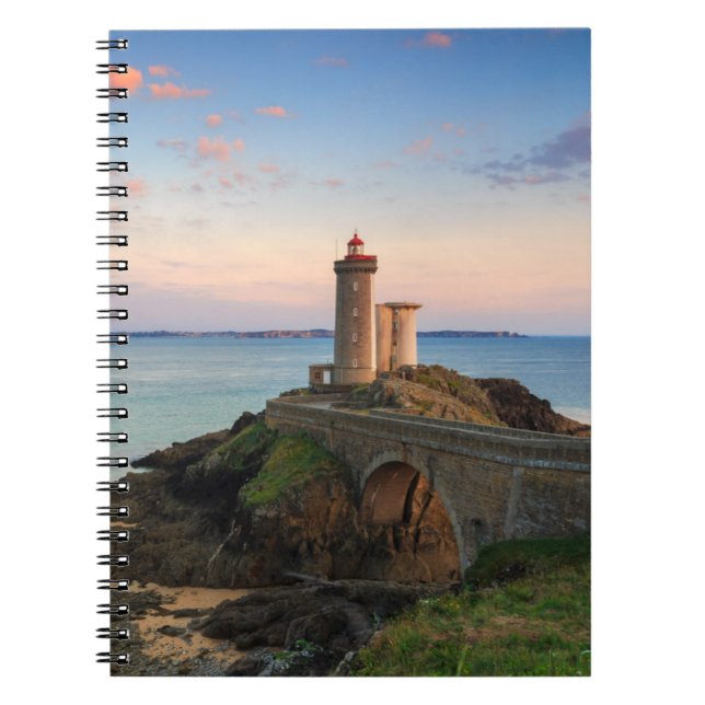 Minou Lighthouse in France Notebook (Front)