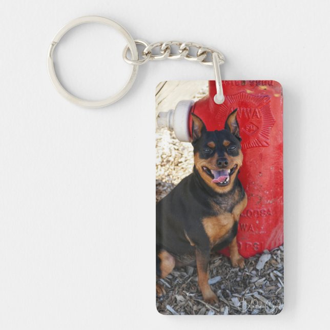 MInPin Happiness Key Ring (Front)