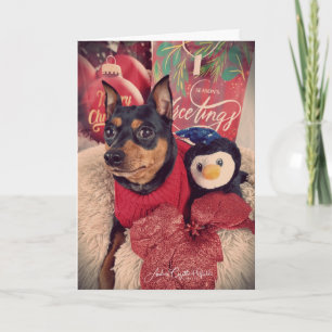 MinPin Seasons Greetings Card