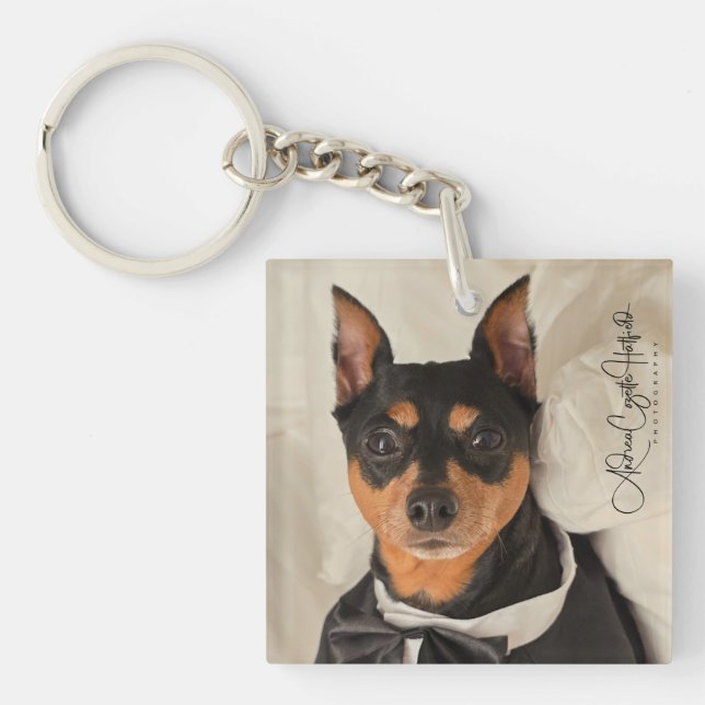 MinPin Tux Key Ring (Front)