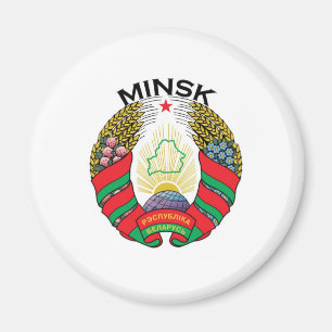 Minsk, Belarus Magnet