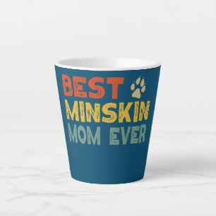 Minskin Cat Mum Owner Breeder Lover Kitten Latte Mug