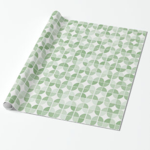Mint Abstract Wrapping Paper