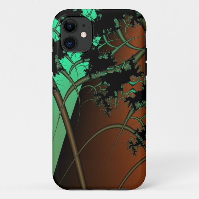 Mint and copper Case-Mate iPhone case (Back)