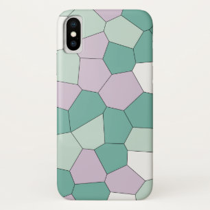 Mint and Lavendar iPhone X Case