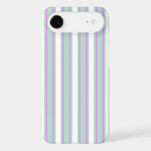 Mint and lilac candy stripes