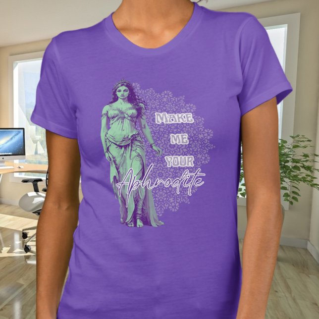 Mint and Purple  Aphrodite  T-Shirt (Creator Uploaded)