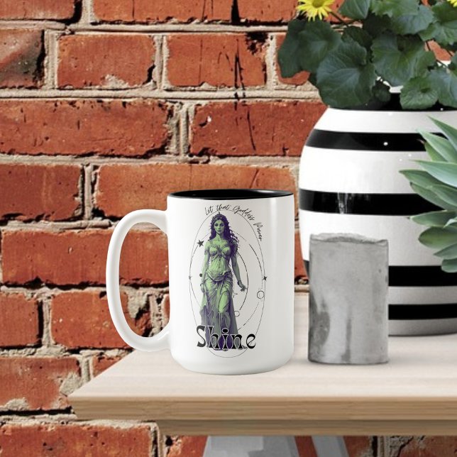 Mint Aphrodite  Two-Tone Coffee Mug (Creator Uploaded)