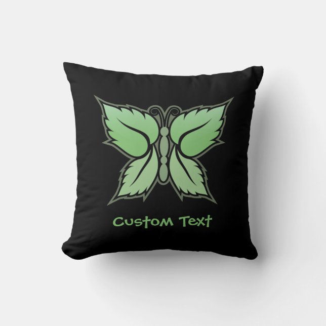 Mint Butterfly Cushion (Front)