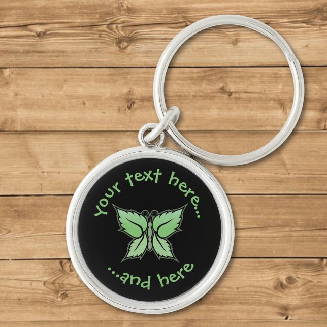 Mint Butterfly Key Ring (Creator Uploaded)