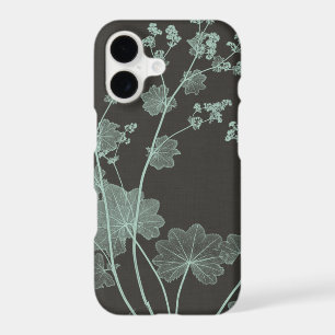 Mint & Charcoal Nature Study I