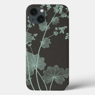 Mint & Charcoal Nature Study I iPhone 13 Case