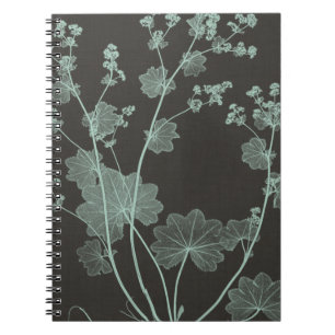 Mint & Charcoal Nature Study I Notebook