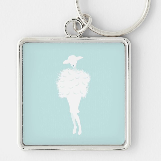 Mint Chic Key Ring (Front)