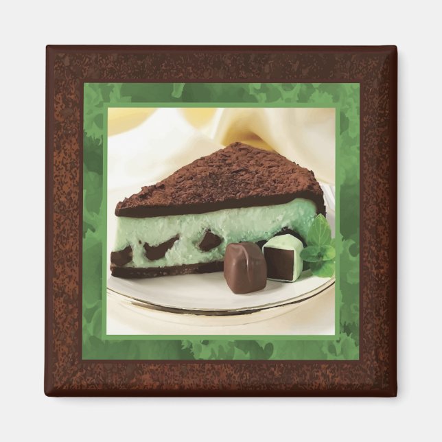Mint Chocolate Cheesecake Magnet (Front)