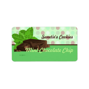 Mint Chocolate Chip Labels