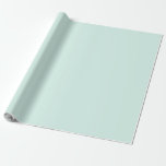 Mint Cloud Wrapping Paper<br><div class="desc">🌿 Mint Cloud Colour Profile: Type: Soft pastel mint Tone: Cool, airy, and luminous Brightness: High Saturation: Low 💭 Symbolism & Mood: Mint Cloud is a colour of gentle renewal. It evokes a soft breeze on a spring morning, the clarity after a deep breath, or the first page of a...</div>