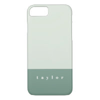 Mint Colour Block Personalised
