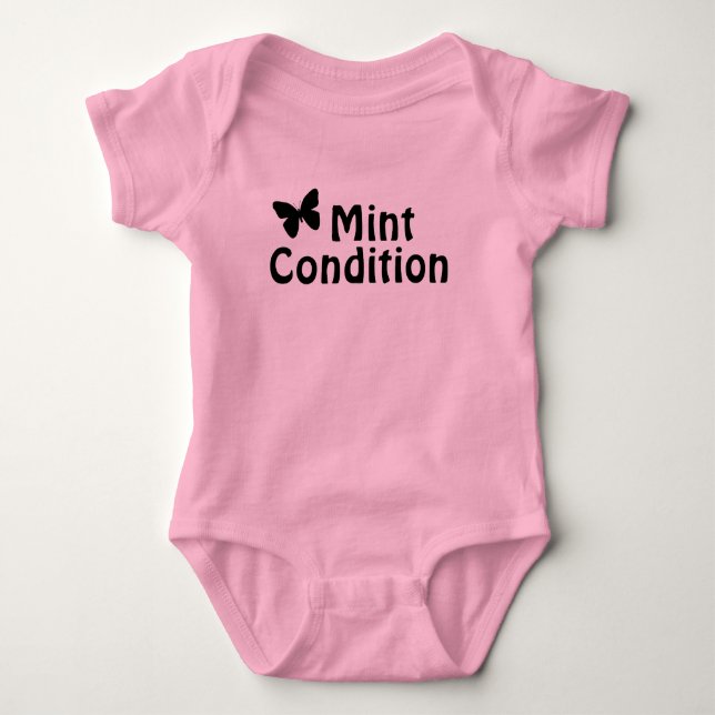 Mint Condition Girl's Baby Bodysuit (Front)