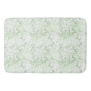 Mint Confetti Dots Bath Mat