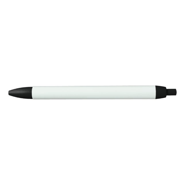 Mint Cream Black Ink Pen (Front)