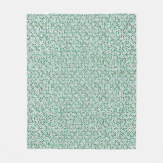 mint cream celadon light green blue grey fleece blanket