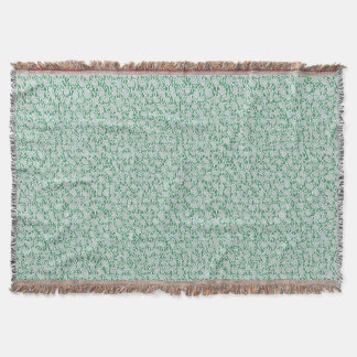 mint cream celadon light green blue grey throw blanket