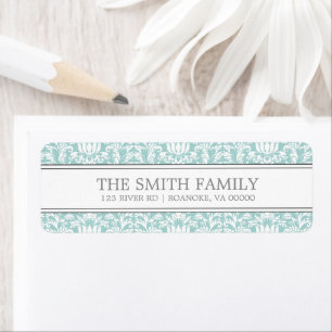 Mint Damask Pattern