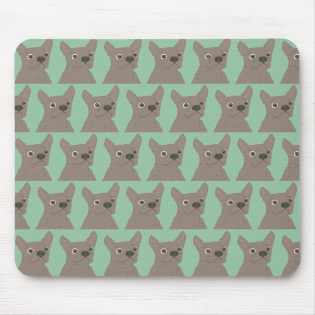 Mint, Dog Mouse Mat (Front)