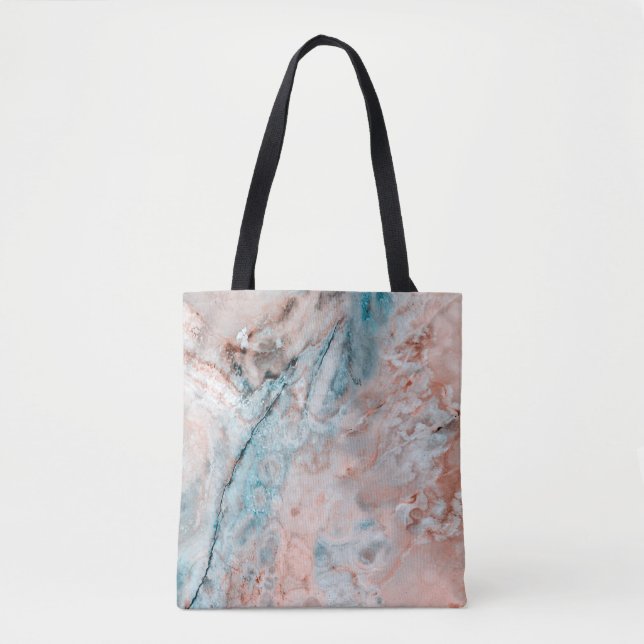 Mint Emperador marble onyx Tote Bag (Front)